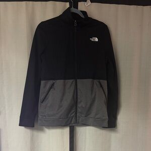 The North Face Black and Gray Full-Zip Jacket